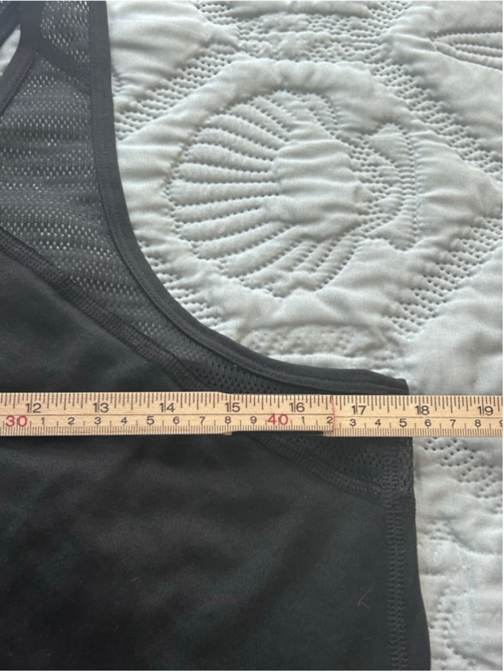 Nike Dri-FIT Racerback Tank Top Black Mesh Panel Athletic Women’s L - Picture 10 of 11